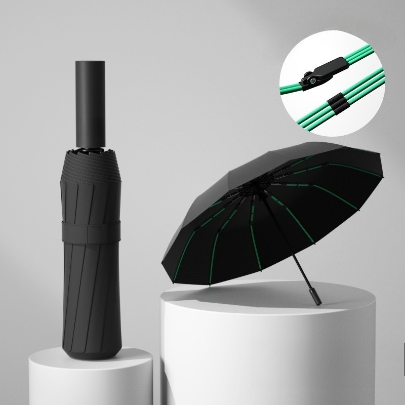 Golf Umbrella Large - Large-Sized Automatic Umbrella All-Weather Sunshade UV