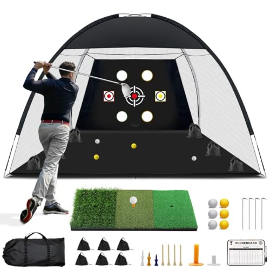Golf Net, 10x7 Ft Practice Hit - огляд і ціна Practice Net Hitting