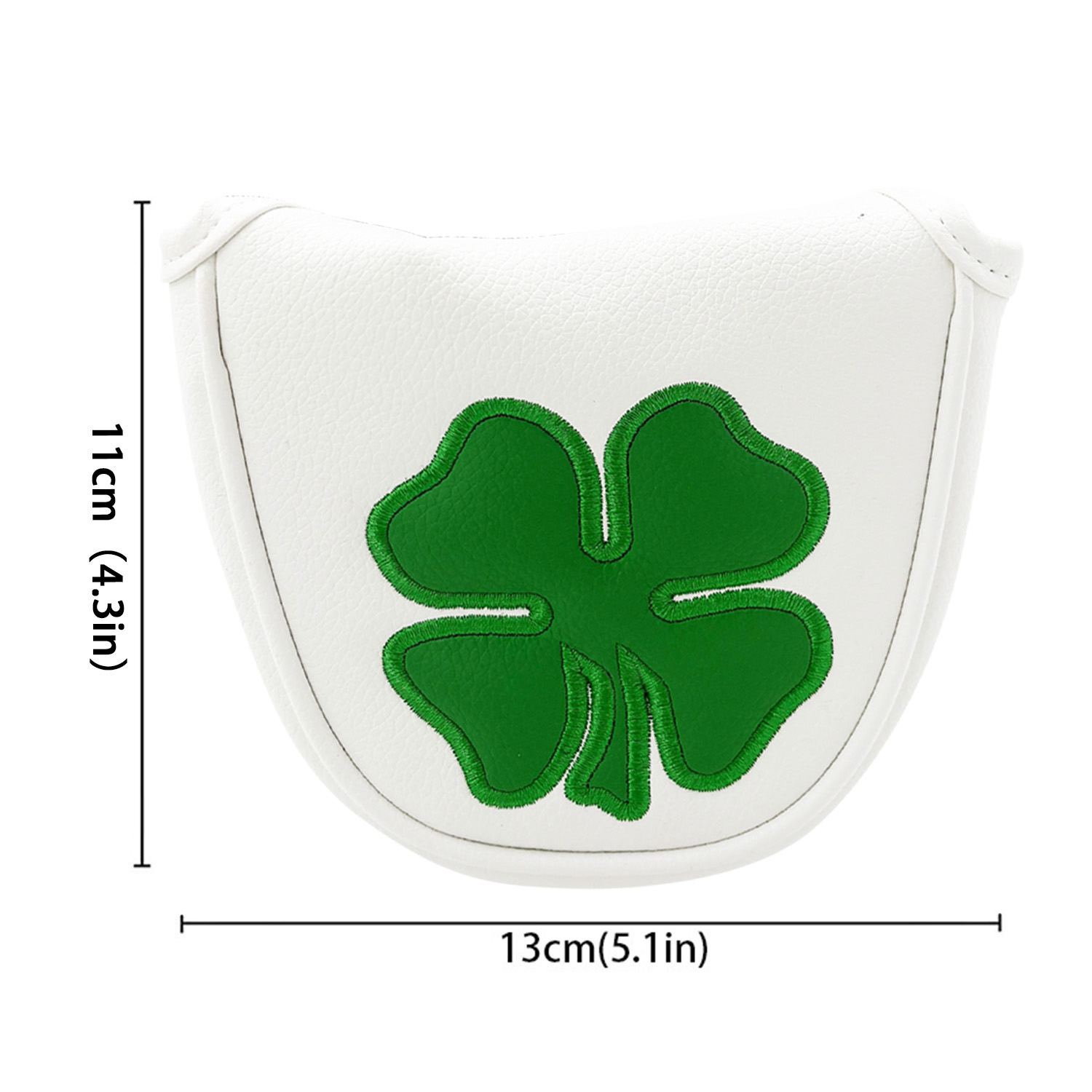 1pc Putter Head Cover, 'Clover - огляд і ціна Golf Equipment Storage
