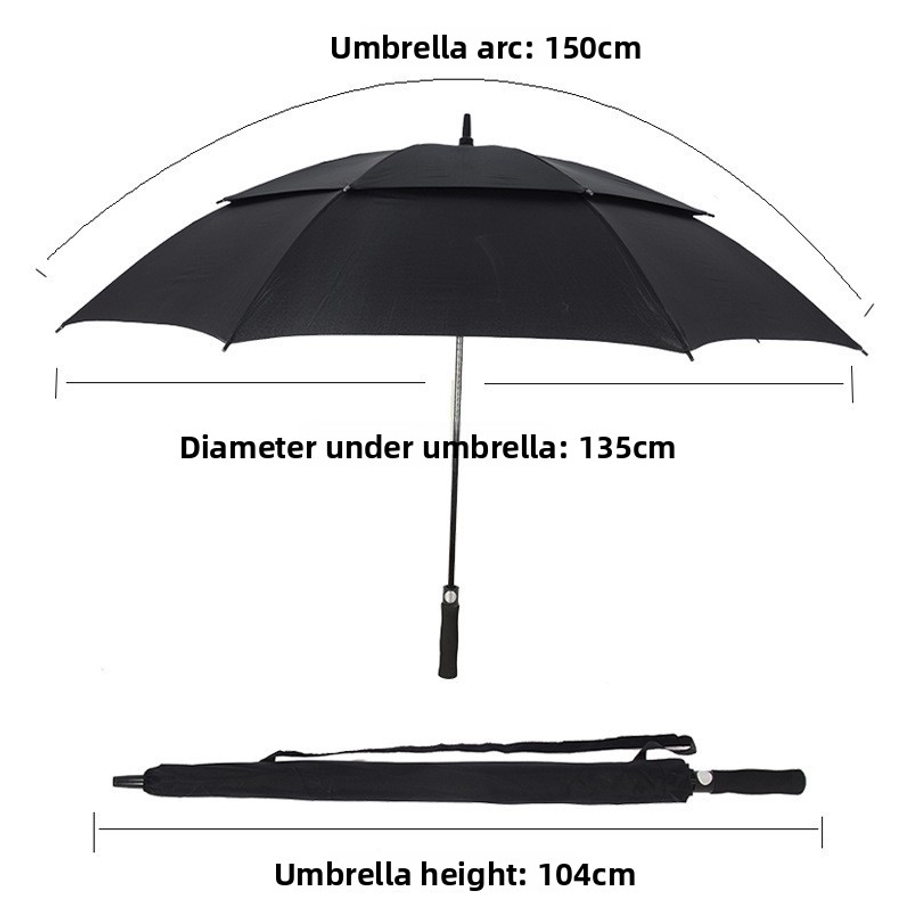 Car Umbrella, Double Layer Gol - огляд і ціна Golf Umbrella Large