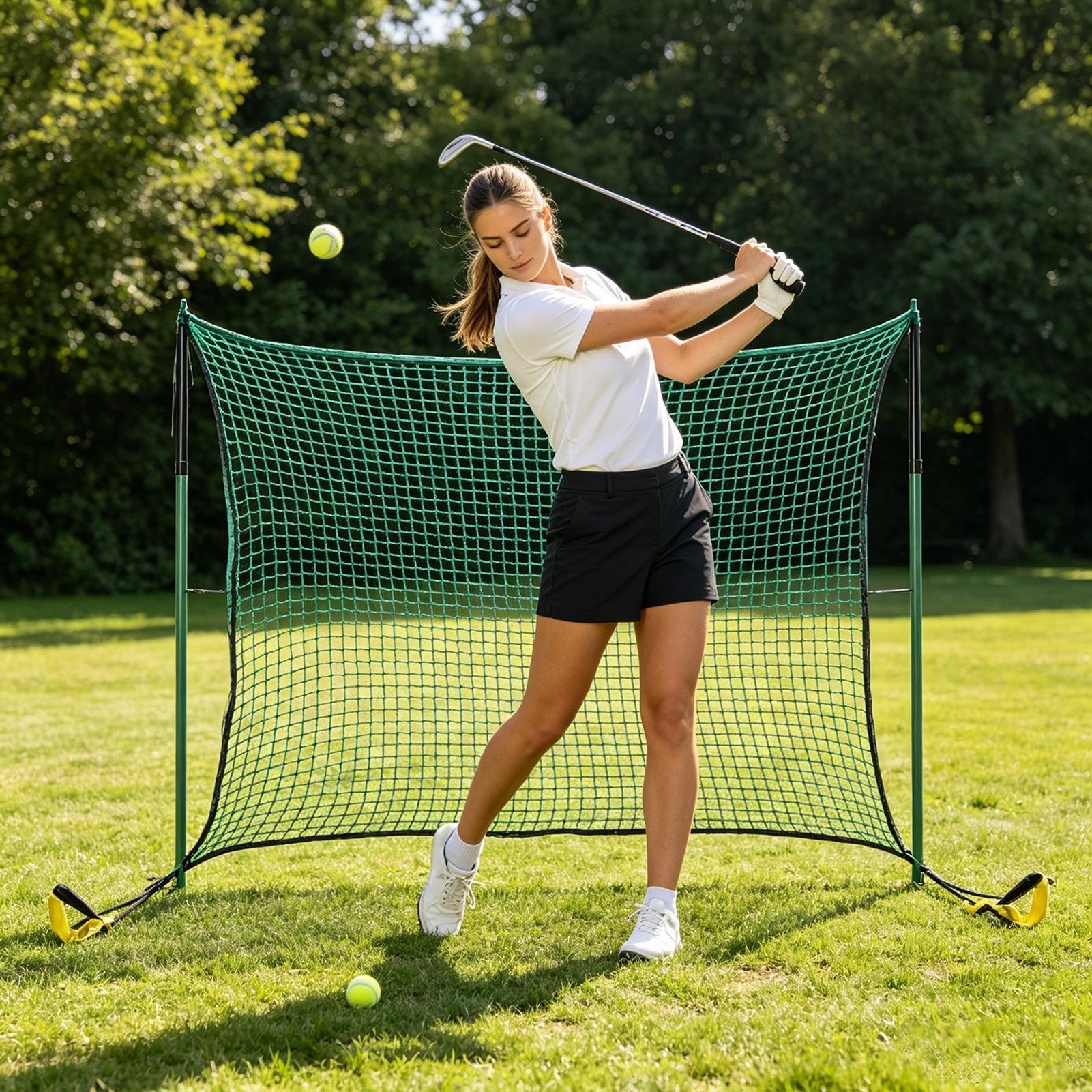 Golf Hitting Net Outdoor Train - огляд і ціна Practice Net Hitting