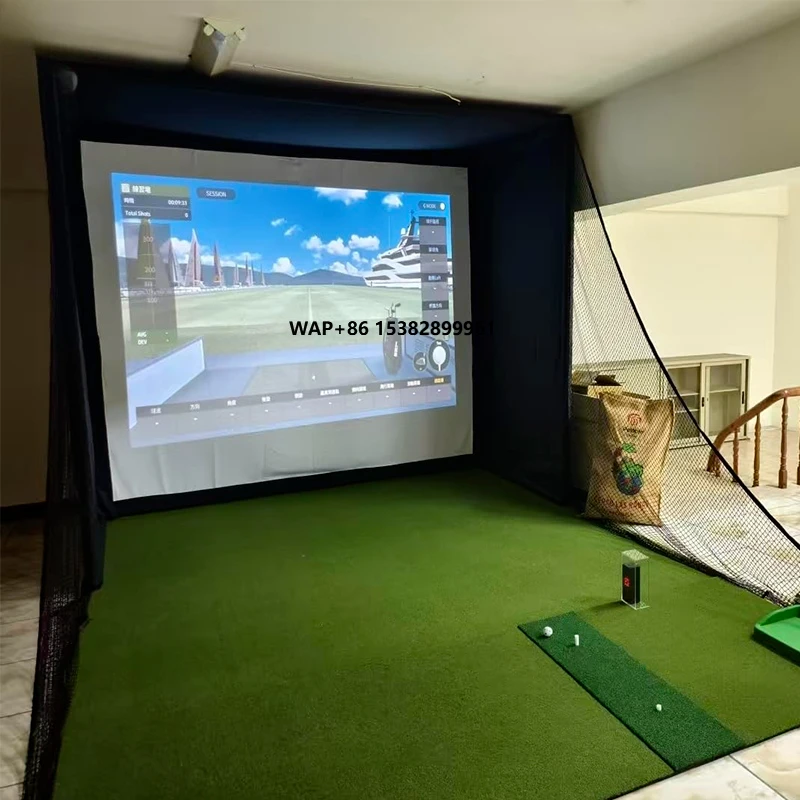 Golf Simulator Enclosure Nets  - огляд і ціна Practice Net Hitting