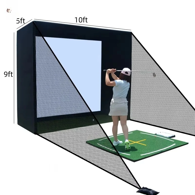 Golf Simulator Enclosure Nets  - огляд і ціна Practice Net Hitting